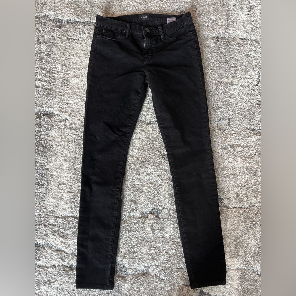 Hudson Jeans Black Skinny Denim